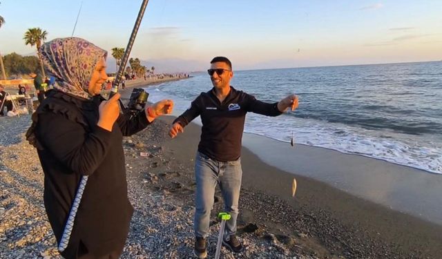Oltalar birincilik için Akdeniz’in mavi sularına atıldı