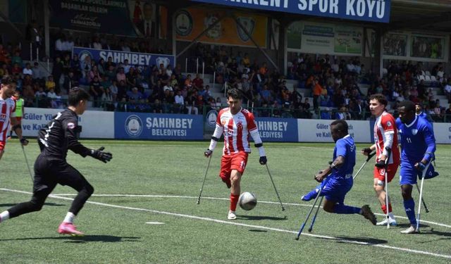 Şahinbey Ampute adım adım şampiyonluğa koşuyor: 2-1