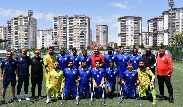 Şahinbey Ampute şampiyonluğa koşuyor: 7-1