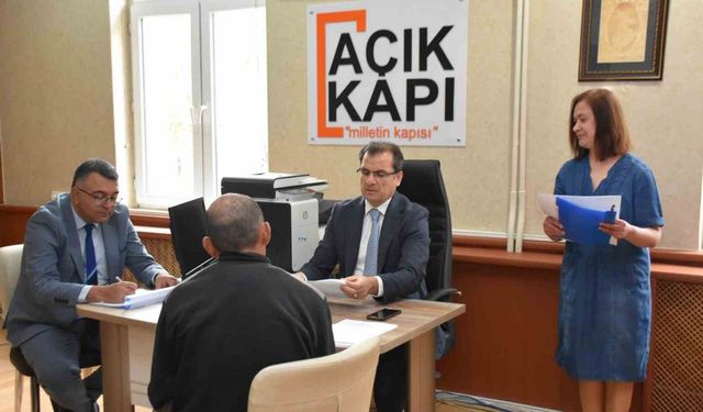 Salihli’de sorunların çözümü Açık Kapı’da!