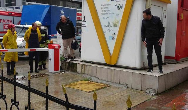 Samsun’da patlama ve duman paniği
