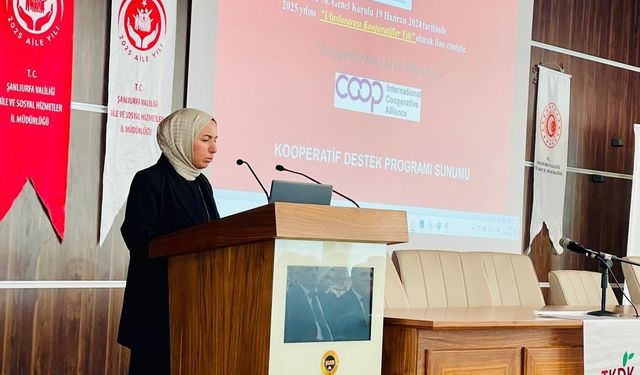 Şanlıurfa’da Kooperatif Destek Programının tanıtımı yapıldı