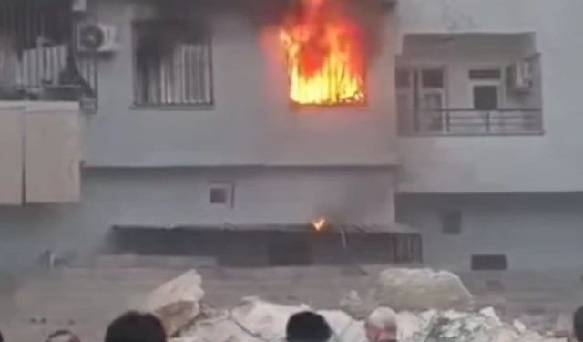 Şanlıurfa’da yangın paniği: Alev alev yanan daire küle döndü