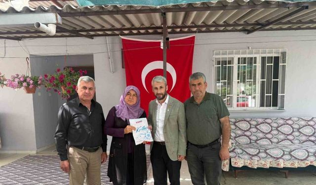Şehit annelerine anlamlı zziyaret