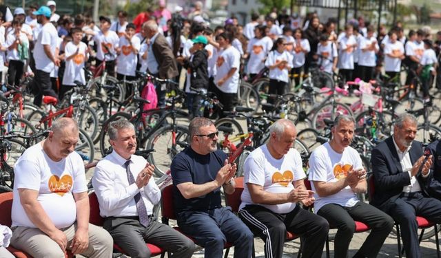 Sincan’da pedallar sağlık için çevrildi