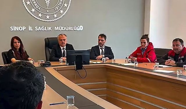 Sinop’ta afetlere hazırlık