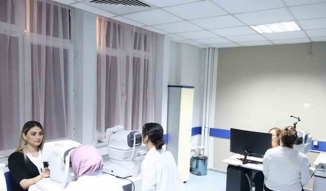 Söke’de göz laboratuvarı hizmete girdi