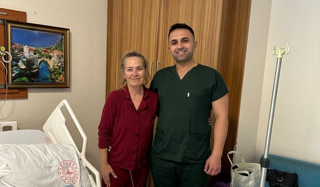 Soma Devlet Hastanesi’nde ilk kez ’Kapalı mide delinmesi ameliyatı’ yapıldı