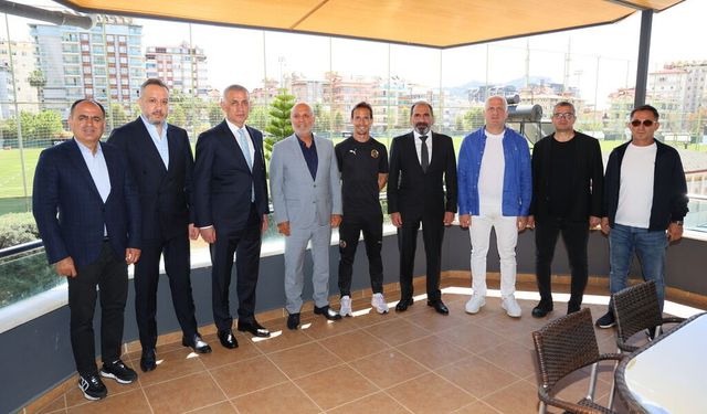 TFF Başkanı Hacıosmanoğlu’ndan Hasan Çavuşoğlu’na taziye ziyareti
