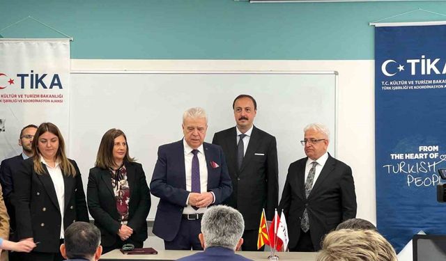 TİKA. Kuzey Makedonya’da Türkçe eğitim sınıflarını yeniliyor