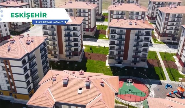 TOKİ’nin yaptığı 3 bin 145 konutun anahtar teslimleri sürüyor