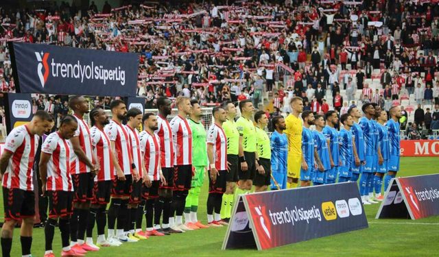 Trendyol Süper Lig: Sivasspor: 0 - Bodrum FK: 0 (İlk yarı)