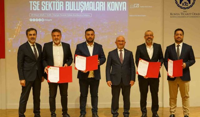 TSE sektör buluşmaları toplantısı Konya’da yapıldı