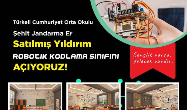 Türkeli’de robotik kodlama sınıfı açılıyor