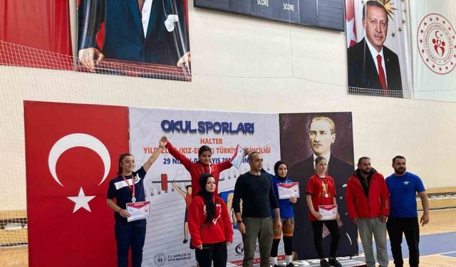 Türkiye Şampiyonası’ndan 4 madalya ile döndüler