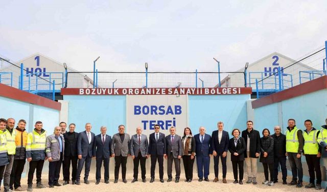 Türkiye’nin en büyük modern terfi binası Bozüyük OSB’de açıldı