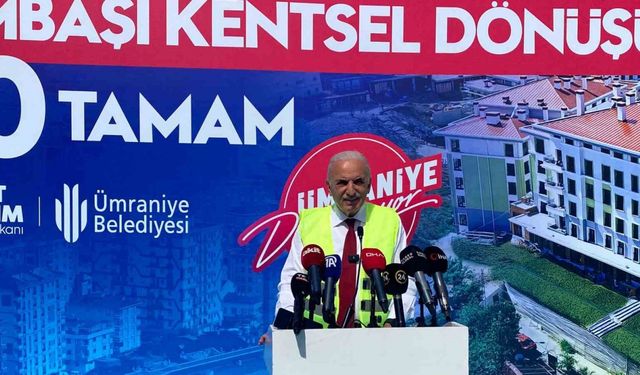 Ümraniye’de kentsel dönüşüm hızla devam ediyor: Örnek daireler ziyarete açıldı