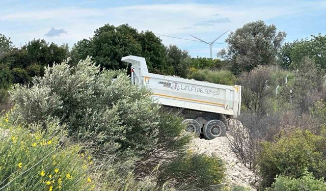 Urla Belediyesinden ikinci çevre katliamı
