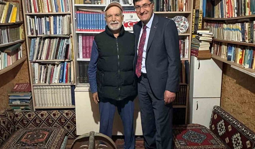 Başkan Kahveci’den Mehmet Yeşil’e ’Geçmiş olsun’ ziyareti