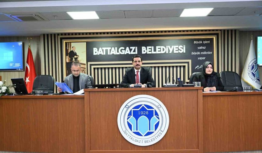 Battalgazi Belediye Meclisi Mayıs ayı toplantısını tamamladı