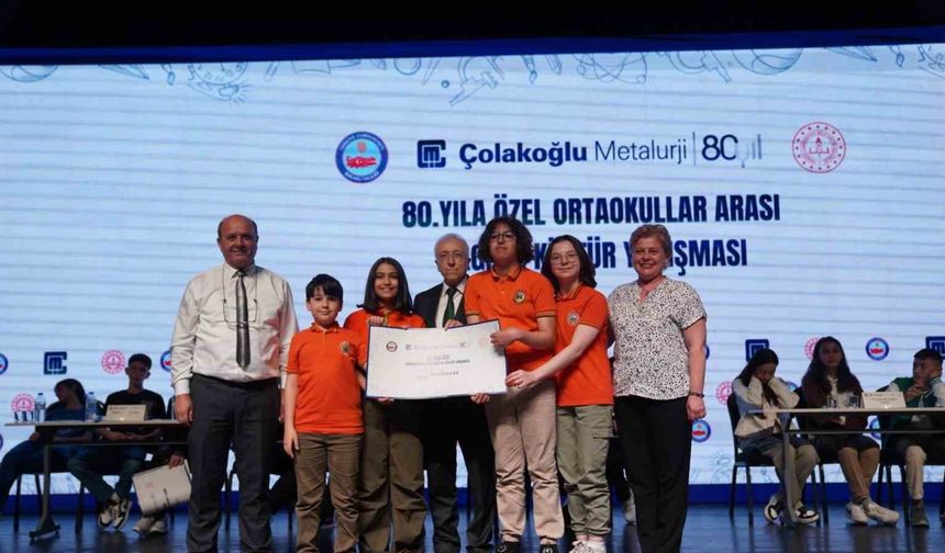 Bilgi ve kültür yarışmasının finali gerçekleşti