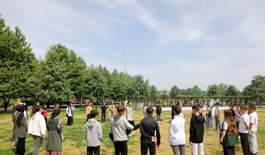 Büyükşehir minikleri sanat ve doğayla buluşturdu