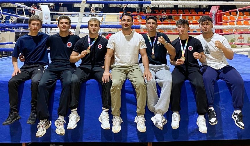 Kastamonu Üniversitesi Muaythai Takımı, Türkiye üçüncüsü oldu
