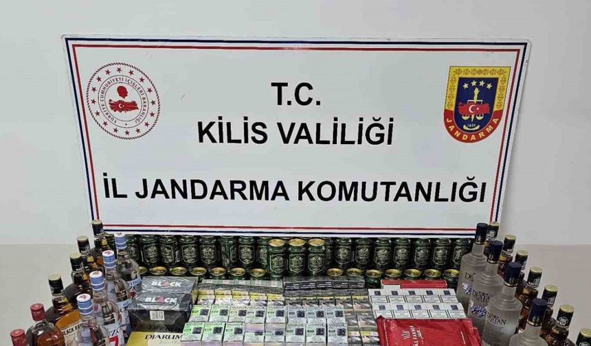 Kilis’te kaçakçılık operasyonu: 3 gözaltı