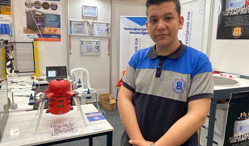 Liseli öğrencilerin ilginç projeleri METİF’te sergilendi