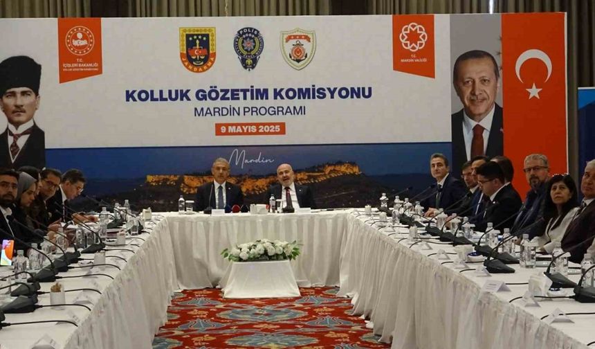 Mardin’de Kolluk Gözetim Komisyonu Toplantısı düzenlendi