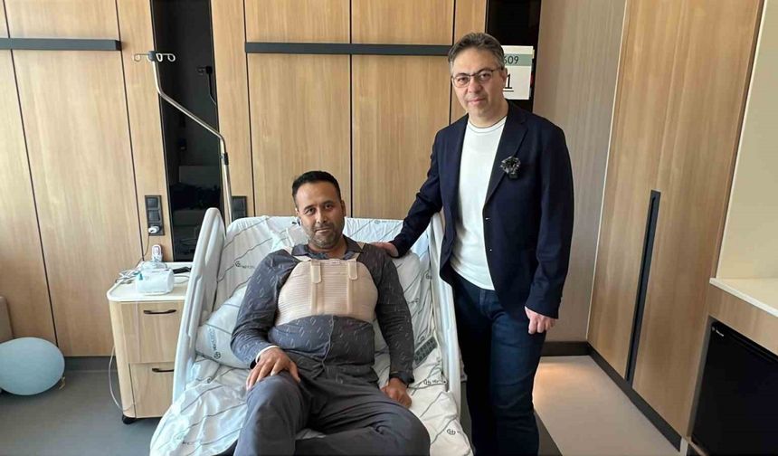 Nadir görülen hastalıktan başarılı operasyonla kurtuldu