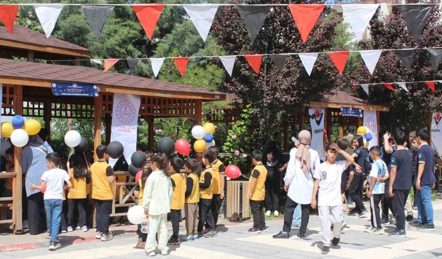 Siirt’te geleceğin yıldızları bilim şenliğinde buluştu