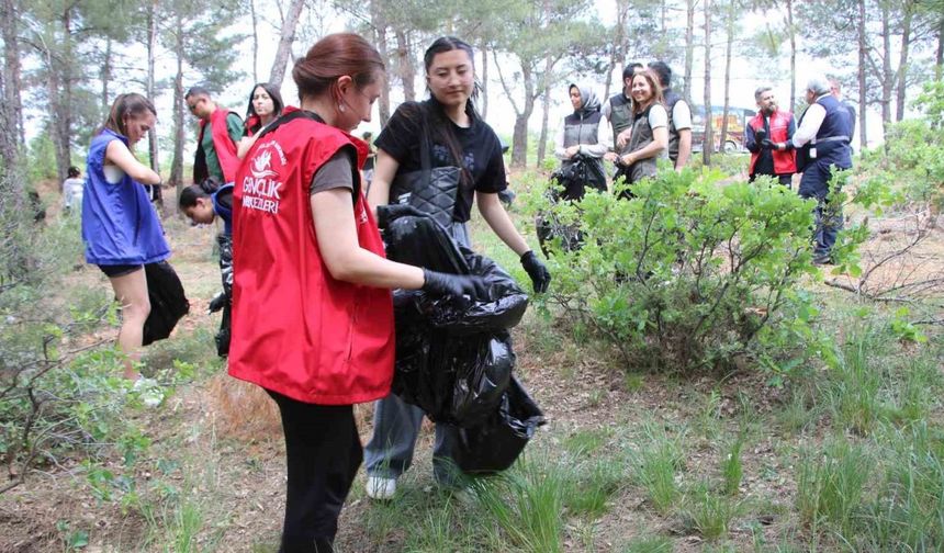 Uşak’ta ’Orman Benim’ etkinliği düzenlendi